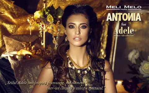 ANTONIA in rolul ADELE, in noua colectie spectacol MELI MELO!