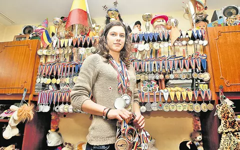 Jurnal de fapte bune: Andreea câştigă 30 de medalii pe an