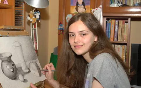 Română, fizică, desen? Luana excelează la toate!