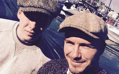 David Beckham – Vacanţă alături de fiul lui, Brooklyn