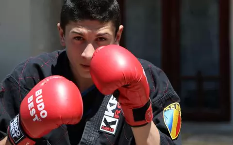 Campion mondial la karate, Şerban face din luptă o adevărată artă