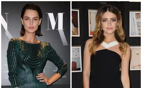 Catrinel Menghia şi Alexandra Dinu – Două apariţii rafinate la Roma