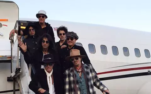 Johnny Depp a ajuns în România