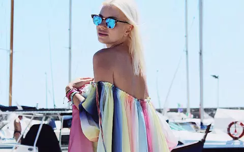 Jojo – Apariţii superbe pentru viitoarea mămică în vacanţa din Italia