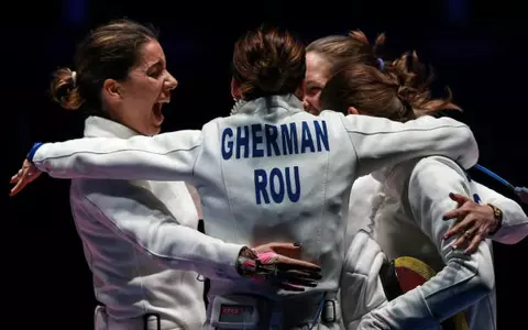 Echipa feminină de spadă a României a câştigat medalia de aur la Rio