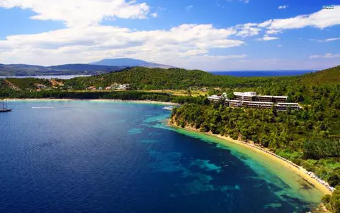 (P) Koukounaries, cea mai spectaculoasă plajă din Skiathos