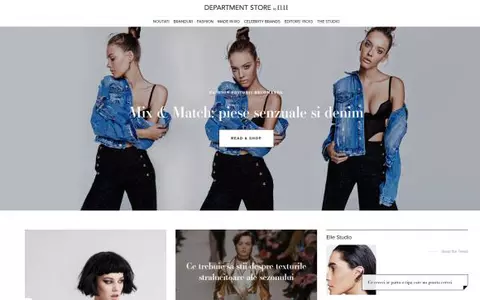 It’s on, baby - S-a deschis DepartmentStore.ro!