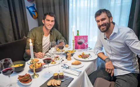 Chef Nicolai Tand şi Horia Tecău au pregătit un mic dejun franţuzesc