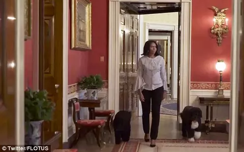 Michelle Obama - Ultima plimbare a Primei Doamne prin Casa Albă
