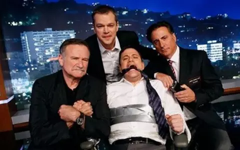 Fotografia zilei: Jimmy Kimmel s-a răzbunat pe Matt Damon la Oscar