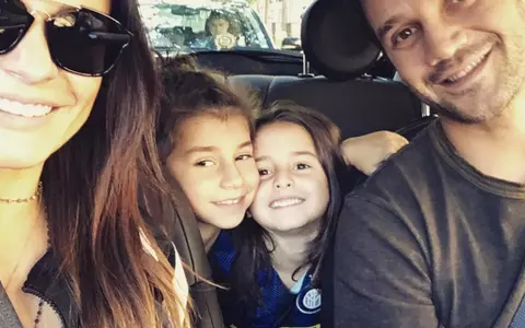 Sărbătoare în familia Adelinei şi a lui Cristi Chivu