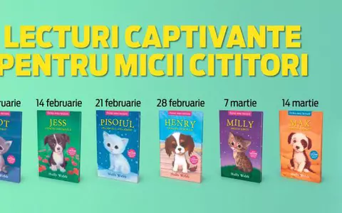 Seria „Prima mea lectură”, cărțile care îi conving pe cei mici să citească