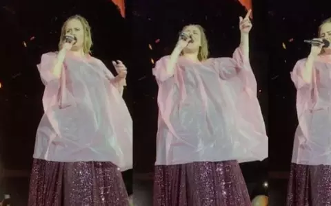 Adele a cântat "Set Fire to the Rain" și a adus... ploaia!