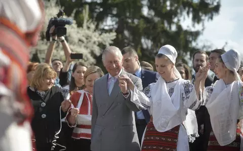 Prinţul Charles a vizitat astăzi Muzeul Satului şi Parcul Natural Văcăreşti
