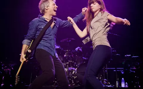 Bon Jovi, pe scenă cu fiica sa