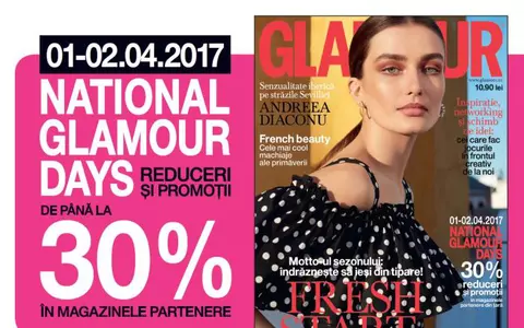 National GLAMOUR Days: două zile pline de reduceri de până la 30%!