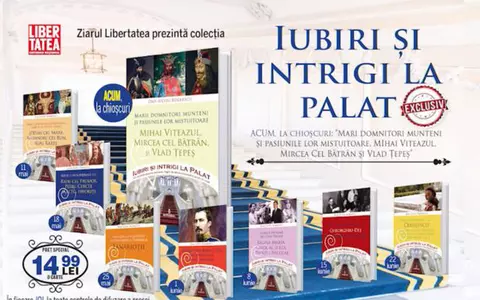 „Iubiri și intrigi la palat” dezvăluite de Silviu Dan Boerescu în cele mai recente romane ale lui