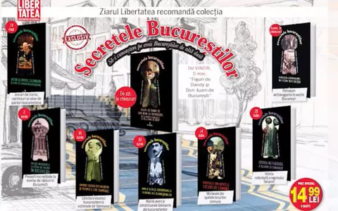Silviu-Dan Boerescu continuă seria colecției „Secretele Bucureștilor”