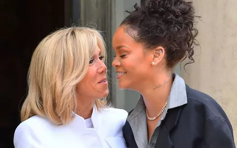 Fotografia zilei: Regina R&B și Prima Doamnă a Franței, față în față!