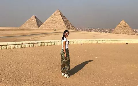 Fotografia zilei: Kourtney Kardashian - dragoste la prima vedere cu... o cămilă