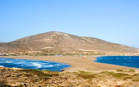 Capul Prasonisi, cel mai sudic punct al insulei Rhodos