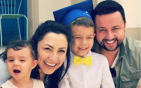 Prima zi de școală pentru fiul Andrei și al lui Cătălin Măruță. Cât de emoționați sunt cei doi pentru David