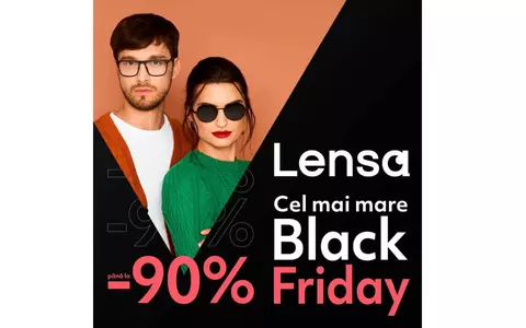 Pe Lensa.ro a început Black Friday cu reduceri de până la 90%