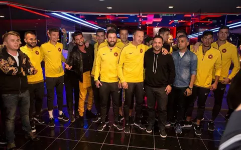 Echipa FCSB a vizionat în avanpremieră o comedie românească - Ce reacţii au avut fotbaliştii după film