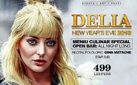 Mega show pregătit de Delia pentru petrecerea de Revelion!