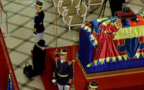 Prințul Paul și Prințesa Lia și-au luat rămas bun de la Regele Mihai la Palatul Regal