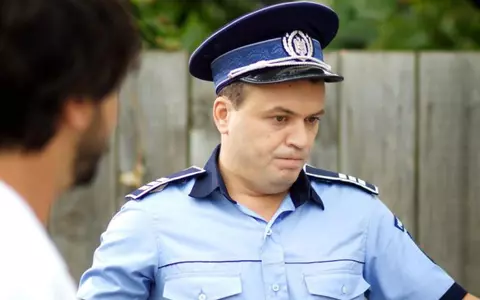 Leonid Doni, polițistul din Las Fierbinți, într-un film cu Armand Assante