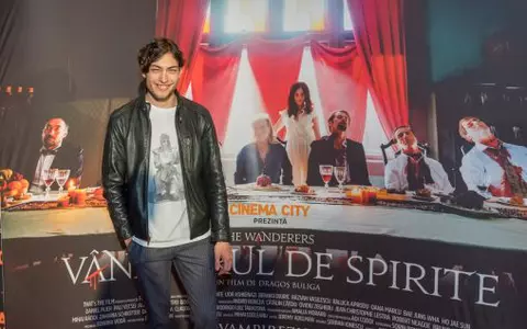 Ilie Dumitrescu Jr l-a întâlnit pe Armand Assante la premiera filmului ”The Wanderers”