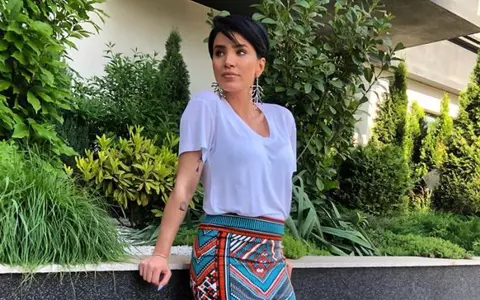 Virgil Şteblea şi-a tatuat chipul Adelinei Pestriţu pe piept. "E o dovadă de iubire"