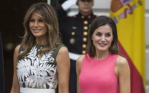 Melania Trump şi Regina Letizia a Spaniei - duelul ţinutelor. Rochiile purtate la întâlnirea de la Casa Albă - FOTO