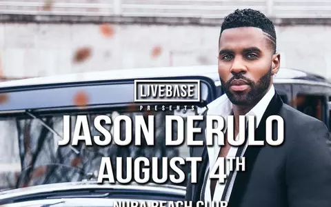 Jason Derulo vine la NUBA BEACH CLUB