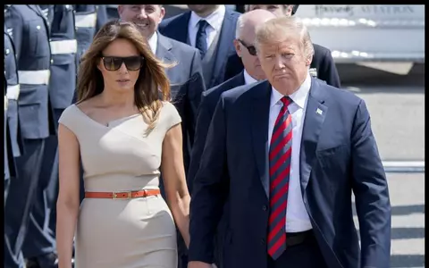 La sosirea în Anglia, Melania Trump arăta la fel ca... Meghan Markle
