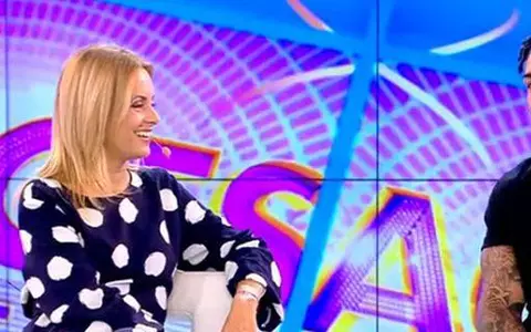 Alex Velea, coprezentator la "Acces Direct". Simona Gherghe l-a întâmpinat în platou