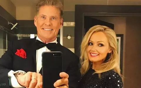 David Hasselhoff s-a căsătorit. Soția lui este cu 28 de ani mai tânără!