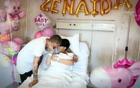 Prima imagine cu chipul fiicei Adelinei Pestriţu. Zenaida Maria îi seamănă