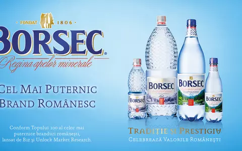 (P) Borsec, cel mai puternic brand românesc