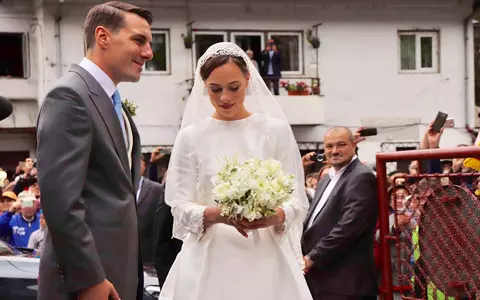 Cine a creat rochia de mireasă a Alinei Binder