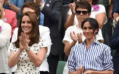 Motivul pentru care Meghan Markle stă în spatele lui Kate Middleton când ies în public