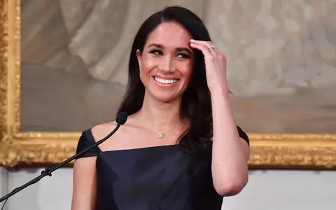 Ducesa de Sussex o ia pe urmele lui Kate Middleton. Rochia de gravidă a lui Meghan Markle a costat doar 38 de lire sterline!