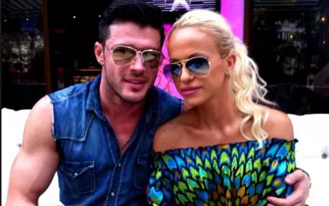 Imagini din perioada în care Anda Adam și Victor Slav formau un cuplu. În 2007 tocmai se mutaseră împreună