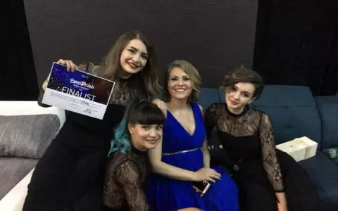 Mirela Vaida, în Finala Naţională a Eurovision 2019. Însărcinată în opt luni, artista a urcat pe scenă