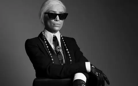 Adelina Pestrițu a fost transformată în Karl Lagerfeld. "A fost o provocare imensă pentru mine"
