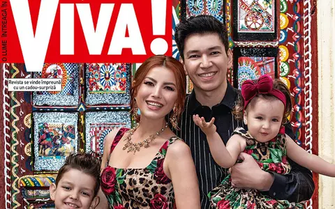 Elena Gheorghe și familia, pictorial EXCLUSIV în VIVA! de aprilie. Povestea nespusă a unei iubiri interzise