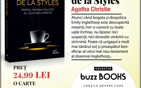 ”Misterioasa afacere de la Styles”, de Agatha Christie | RECOMANDARE DE CARTE