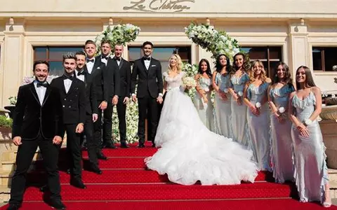 Andreea Bălan și George Burcea s-au căsătorit și au botezat-o pe Clara Maria. Primele imagini de la eveniment