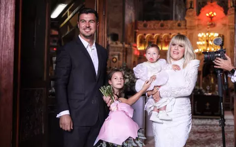 Primele imagini de la botezul fetiței Elenei Udrea. Eva Maria a fost creștinată - EXCLUSIV